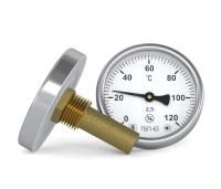 Термометр Везувий 120°С (для отопительных котлов)