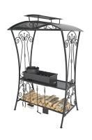 Мангал Везувий "Люкс" с крышей