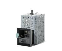 Газо-дровяная печь ИзиСтим Ялта 25 К/2024, сталь AISI 430 комплектация с ГГУ-40