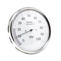 Гигрометр для сауны Fischer в корпусе из нержавеющей стали 191/192.01