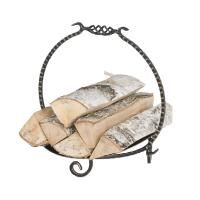 Дровница для камина Везувий Кованая D140