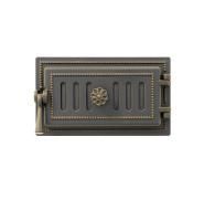 Дверка герметичная Везувий поддувальная 236 (Бронза)