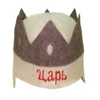 Шапка "КОРОНА ЦАРЯ" для бани и сауны