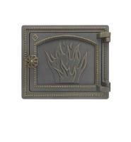 Дверка негерметичная Везувий печная ДТ-3 (Бронза)