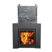 Дровяная печь для русской бани Talkorus ОНЕГО-35 LSP Президент с выносной топкой