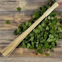 Бамбуковый веник массажный Оп для бани