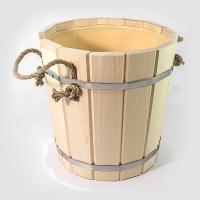 Запарник 10л с пластиковой вставкой (липа) СК для бани