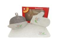 Комплект "Поддай парку!!!" (3 предмета) для бани