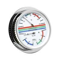 Термометр-гигрометр для сауны Fischer в латунном корпусе 5094-47