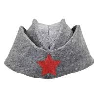 Шапка "ПИЛОТКА" для бани и сауны