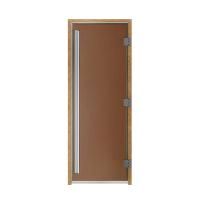 Дверь для бани и сауны Maestro Woods Престиж Бронза матовая