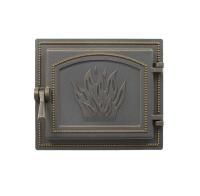 Дверка герметичная Везувий каминная 261 (Бронза)