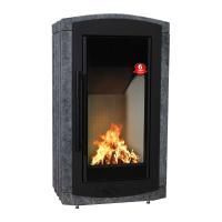 Печь-камин Eysen серия в камне Royal Stone