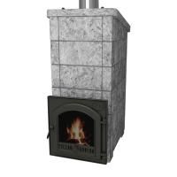 Чугунная печь VVD Калита Экстрим РК СЕРПЕНТИНИТ «ПРЕМИУМ»