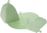 Комплект ФЕТР натуральный "3 предмета" для бани и сауны