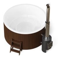 Круглая купель POLARSPA COMFORT 220 HOT с внешней печью