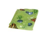 Накидка для бани х/б 200х150см с рисунком для бани и сауны