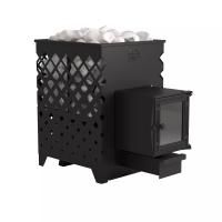 Печь банная Литком «Сибирский пар-20» «Тайна» (ДТ-4С)