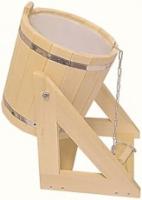 Обливное устройство 15л. "Русская забава" с пластиковой вставкой (ОПРЗ-15)