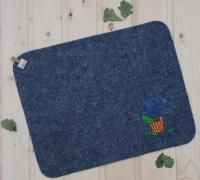 Коврик "С легким паром!" для бани