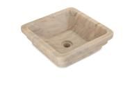 Раковина мраморная Talc РМ15 квадратная