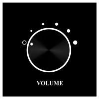 Настенный регулятор громкости звука настенный Steam&Water SOUND CONTROL Black 50