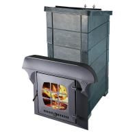 Чугунная печь VVD Калита Экстрим РК ТАЛЬКОХЛОРИТ