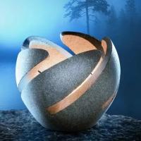 Подсвечник из камня Tulikukka Tulikivi