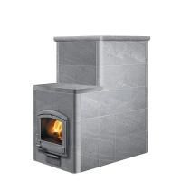 Дровяная печь Grinion Tulikivi, с выносной топкой