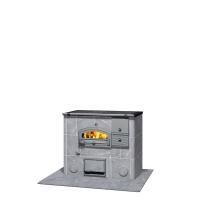 Дровяная печь с духовкой LLU 1250 Tulikivi