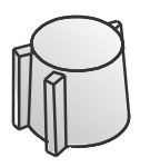 Ручка управления Harvia (с крышкой) ZSA-660