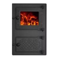 Печной портал Литком ПДТ-3С, «Любава», со стеклом