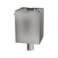 Бак квадратный VVD с дымовым каналом