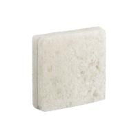 Соляная плитка Соляная баня из белой Илецкой соли для стен 100х100х25мм с пазом