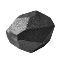 Камень Литком чугунный для бани КЧМ-1, многогранный