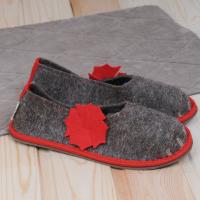 Тапочки-балетки "Мак" женские