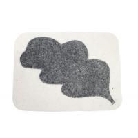 Коврик для бани "Темный лист дуба" комбинированный