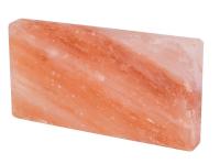 Соляная плитка из Гималайской соли шлифованная, с пазом 20*10*2,5см