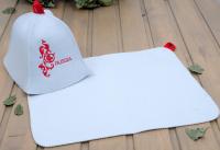 Комплект "Russia" (2 предмета) для бани