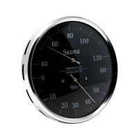 Термометр-гигрометр для сауны Fischer в корпусе из нержавеющей стали 194/195.01