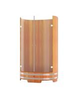 Душевая кабина BentWood со стеклянными дверцами