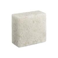 Соляная плитка Соляная баня из белой Илецкой соли для стен и пола 100х100х50мм