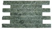 Плитка из натурального камня Талькорус «Дикий камень», 150х50х25мм, серпентинит