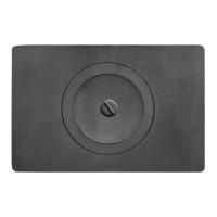 Печная плита Литком П1-9А (510х340х15 мм)