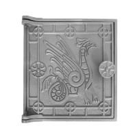 Дверка топочная Литком ДТУ-4Рс, «Русский собор», не окрашенная