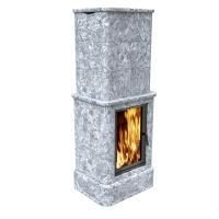 Облицовка Talkorus Kuito SA для каминной топки Компакт 46×68 островная