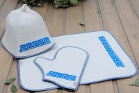 Комплект "Греция" (3 предмета) для бани