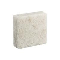 Соляная плитка Соляная баня из белой Английской соли для стен 100х100х35мм с пазом