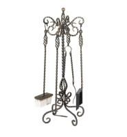 Набор каминный Везувий Кованный N120