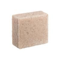Соляная плитка Соляная баня из розовой Крымской соли для стен и пола 100х100х50мм с пазом